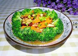 香菇西兰花
