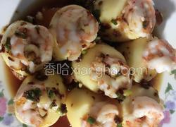 虾仁蒸豆腐