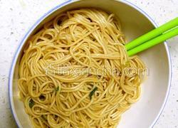 美味葱油面