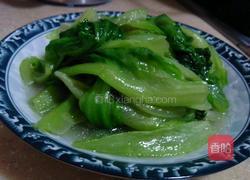 清炒生菜的做法图解4
