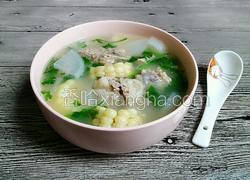 白萝卜玉米排骨汤