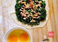 菜馍(韭菜鸡蛋盒子)的做法图解7