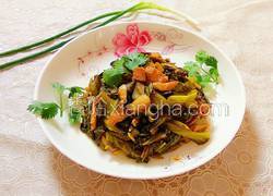 酸菜炒肉