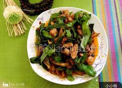 蒜苗肉丝