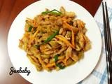 榨菜炒肉丝