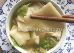面片 （拽面 拉条白面疙瘩）