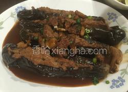 肉馅茄子夹