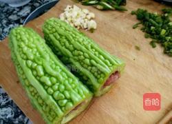 酿苦瓜的做法图解4