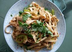 凉拌豆腐丝