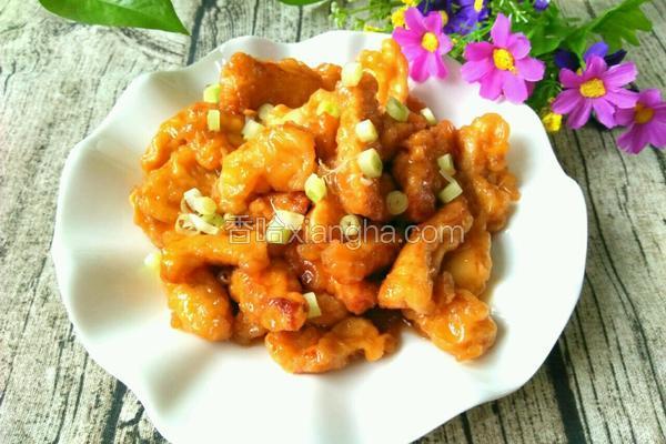 糖醋肉条(俗称糖醋里脊)