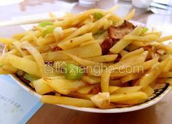 土豆丝炒肉