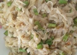 豆角炒面条