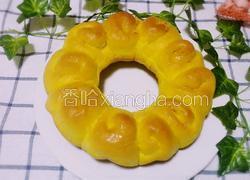 南瓜肉松面包（无黄油)