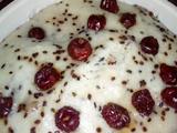 红枣发糕(黑芝麻版）的做法[图]