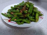 肉糜炒四季豆