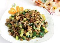 酸豆角炒肉末