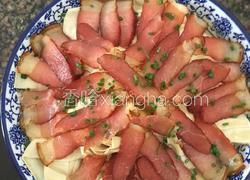 千张蒸腊肉