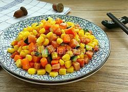 火腿炒玉米粒