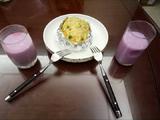 芝士鸡汁土豆泥 牛奶紫薯饮的做法[图]