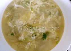 肉丝榨菜蛋花汤