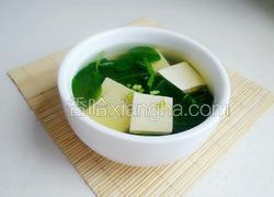 木耳菜豆腐汤