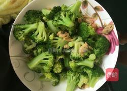 清炒西兰花的做法图解3
