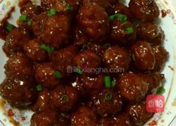 红烧糖醋酥皮丸子的做法图解8