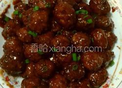红烧糖醋酥皮丸子