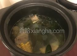 排骨海带冬瓜玉米汤