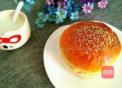 汉堡坯(手工和面)的做法图解12