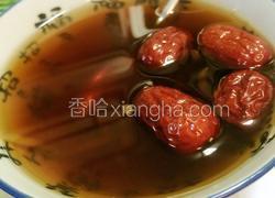 生姜红枣枸杞红糖水