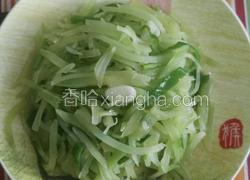 清炒莴笋丝