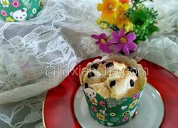 蓝莓果干杯子蛋糕