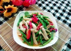 豇豆炒雪花菇