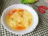 西红柿豆腐鸡蛋汤