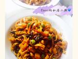 牛肉杂蔬焖面