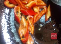 香菜炒猪肝的做法图解4