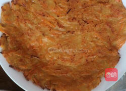 胡萝卜土豆煎饼的做法图解4