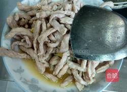 蒜苔炒肉丝的做法图解6
