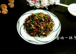 双椒腌菜炒肉丁