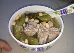 排骨酸菜苦瓜汤