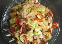 青豆洋葱炒牛肉