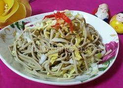 白菜豆腐丝