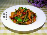 青椒爆肥肠