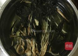 龙骨菜干汤（沙煲法）的做法图解2