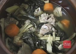 龙骨菜干汤（沙煲法）的做法图解7