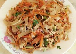凉拌豆腐丝