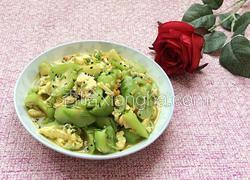 丝瓜炒土鸡蛋