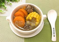 伞骨胡萝卜玉米汤（沙煲法）