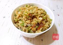 豇豆培根酱油炒饭的做法图解8